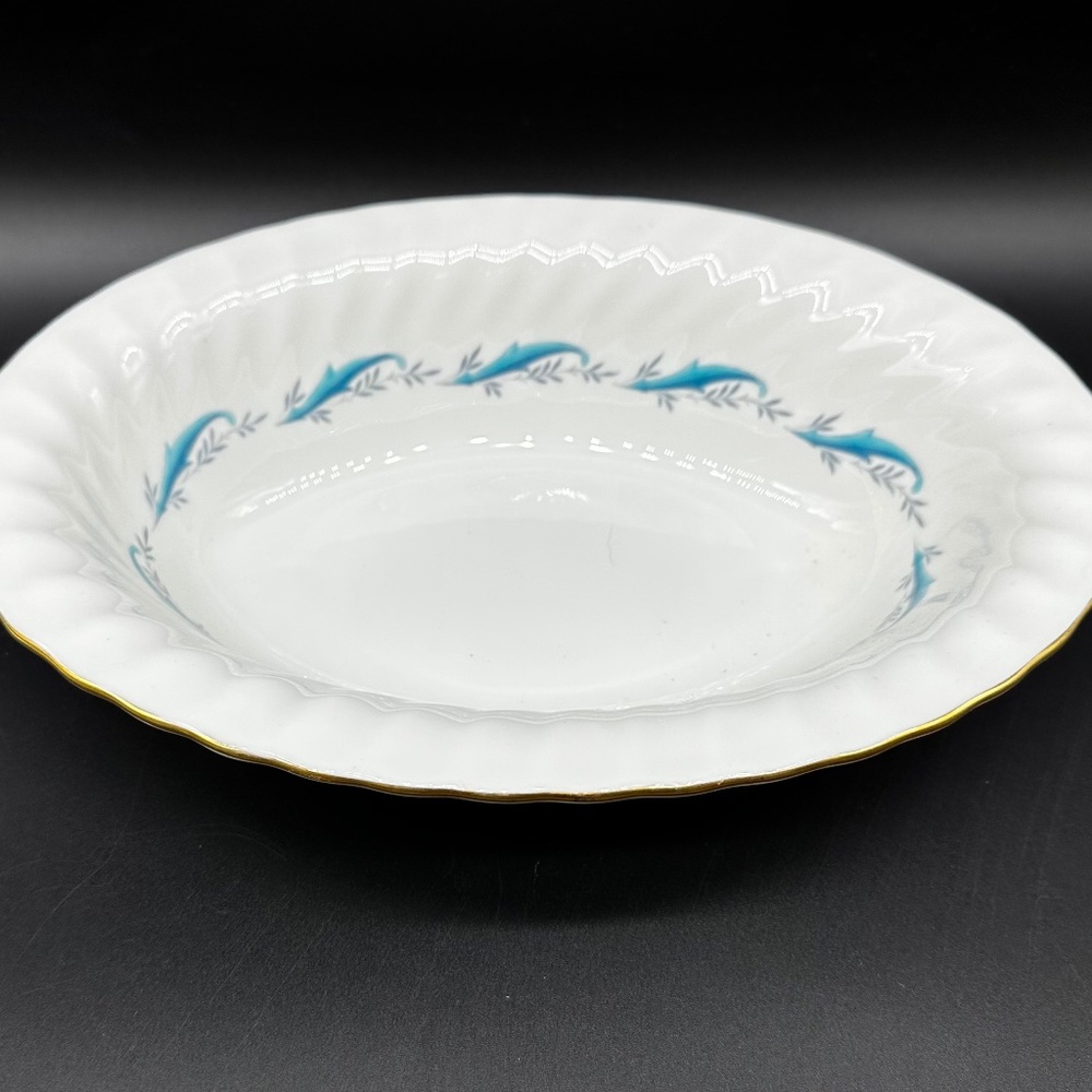 Minton Downing Oval Serving Bowl Bone China England
